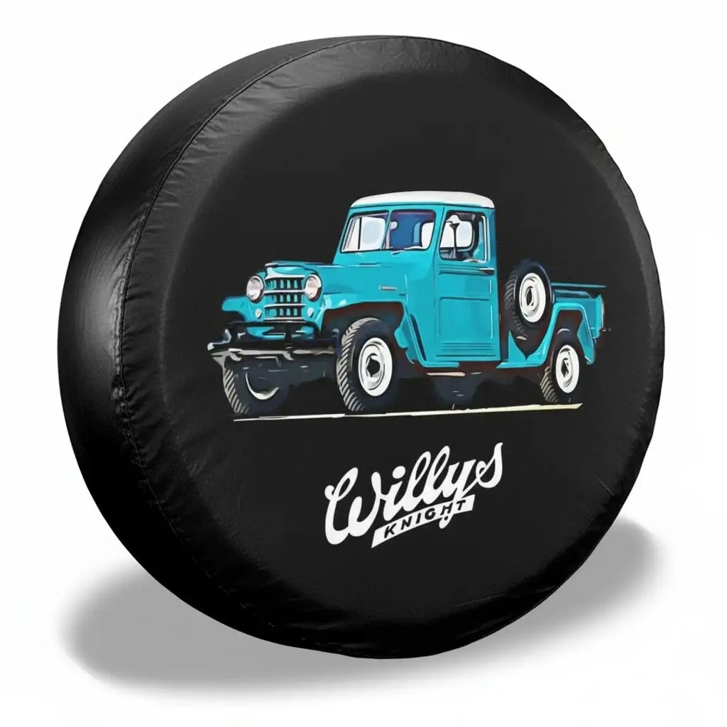 Jeep Willys Spare Wheel Tire Cover
